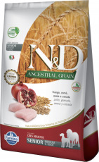 N&D Natural And Delicious Ancestral Canine Frango Senior Medium 2.5kg